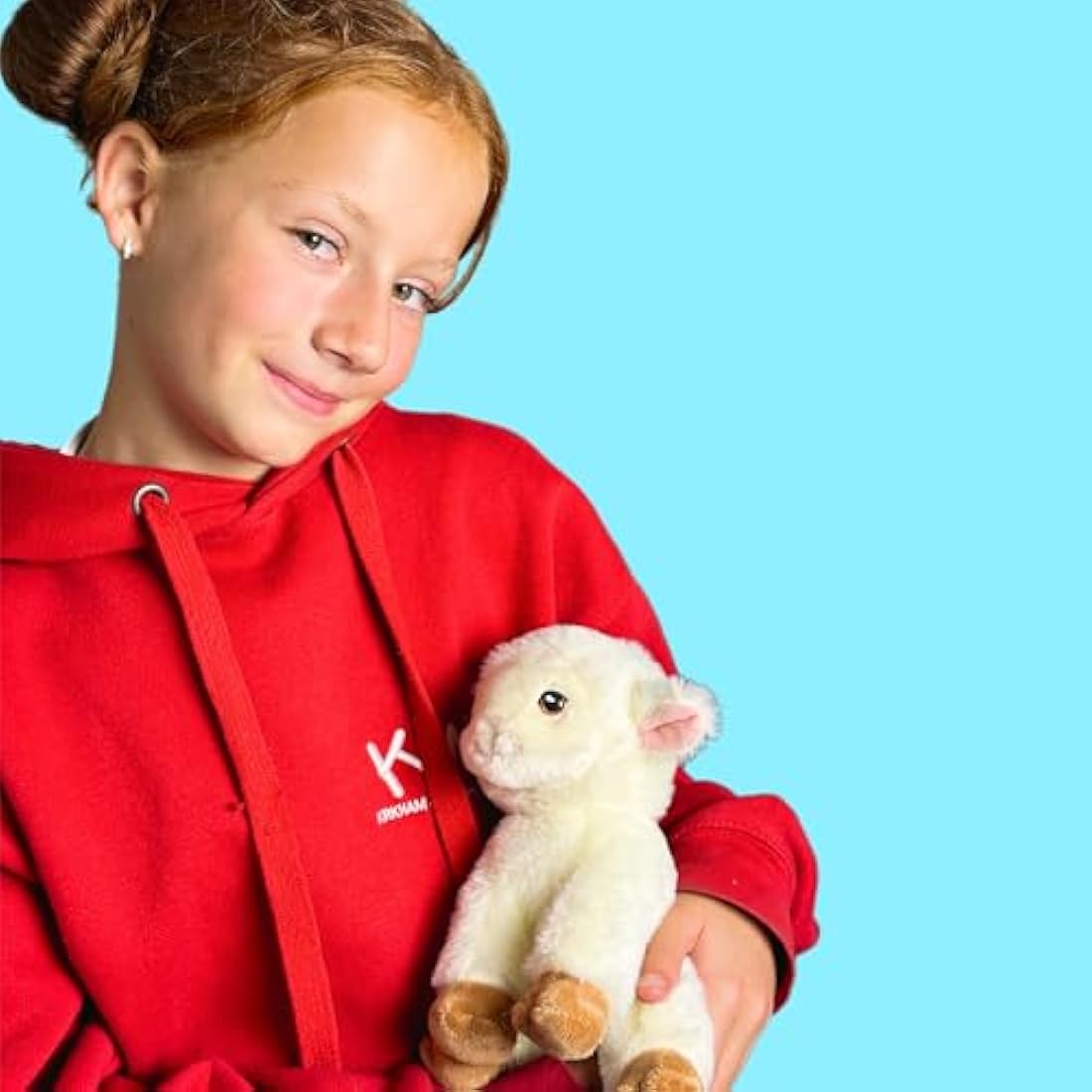 Deluxe Paws Sheep Recycled Eco Plush Toy – Sustainable Soft Toddler Toy
