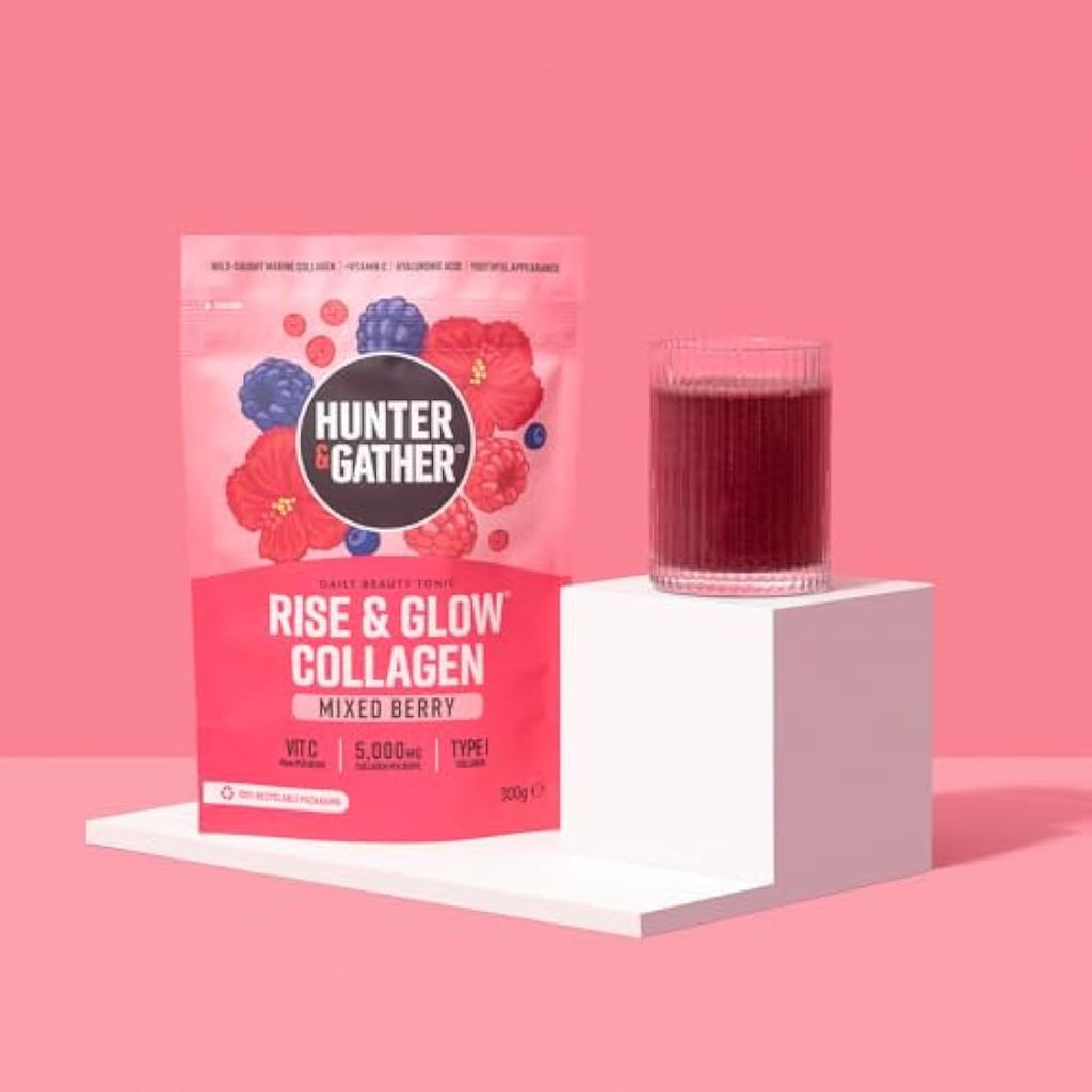 Hunter & Gather Marine Collagen Beauty Tonic – Mixed Berry 300g