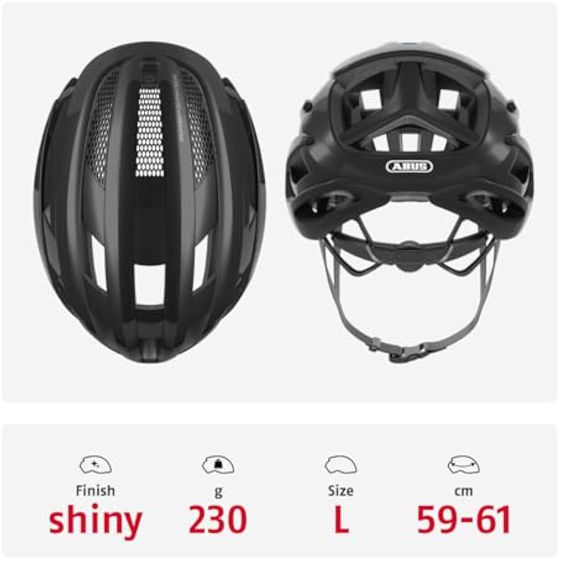 ABUS AirBreaker Road Bike Helmet – Lightweight Aerodynamic Cycling Helmet