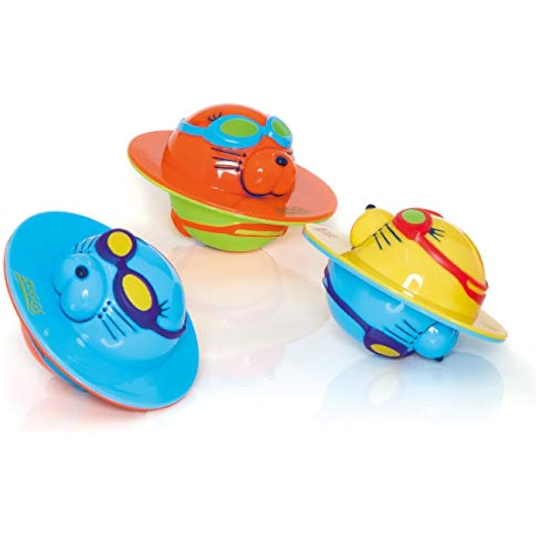 Zoggs Seal Flips Pool Water Toy – BPA Free Floating Bath Toys, 3 Pack