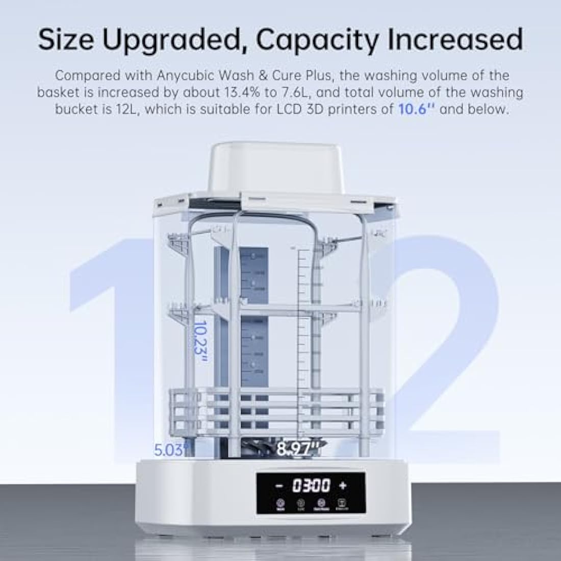 Anycubic Wash and Cure 3 Plus | 2-in-1 Resin 3D Printer Station