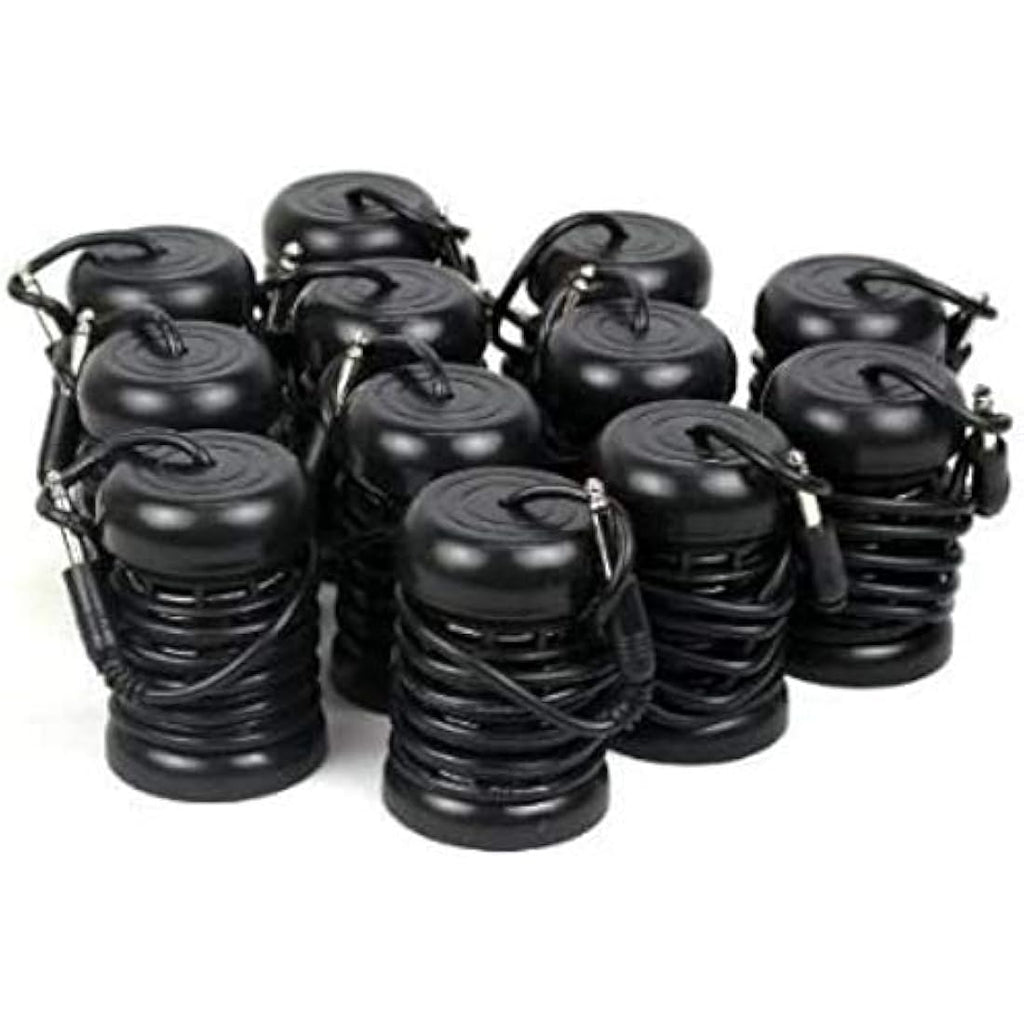 Jolof Store Ion Array Detox Electrode Coils | 6.3mm Jack Plug | 12-Pack