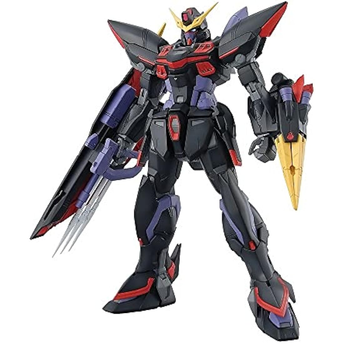 Bandai Hobby MG Gundam Master Grade Black Plastic Model Snap-Fit Kit