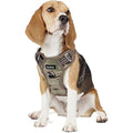 No Pull Dog Harness – Reflective Adjustable Mesh Vest, Camo Green