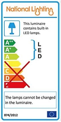 Jolof Store Fire Rated Downlights – IP65 Matt White LED Slimline (4 Pack)