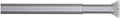 Sealskin Tension Shower Curtain Rod | Matt Aluminium | 155-255 cm