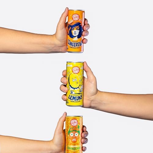 Karma Drinks Gingerella Organic Ginger Ale - 24 x 250ml Cans