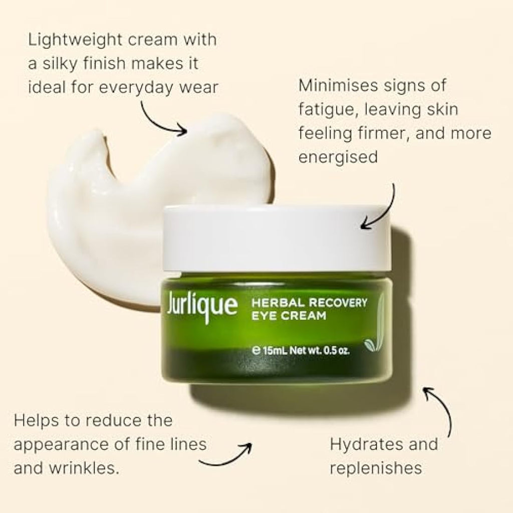 Jurlique Herbal Recovery Eye Cream – Natural Anti-Aging Treatment – 15ml