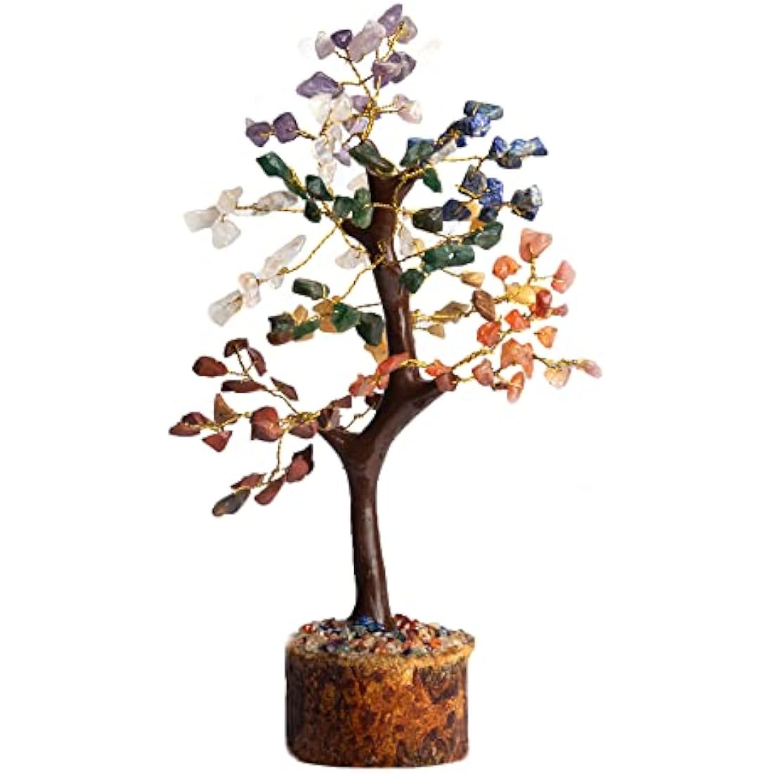 Wonder Care 7 Chakra Healing Crystal Tree – 150 Beads Feng Shui Decor