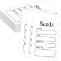 100Pcs White Seed Envelopes | Self-Adhesive Kraft Coin Packets