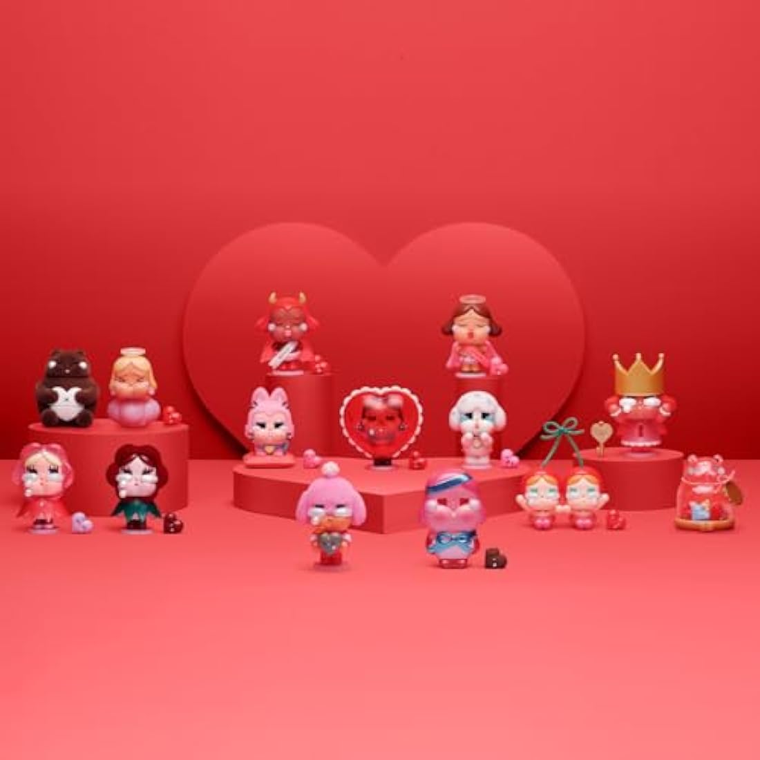 POP MART CRYBABY Crying For Love Series Whole Set Collectible Art Toy