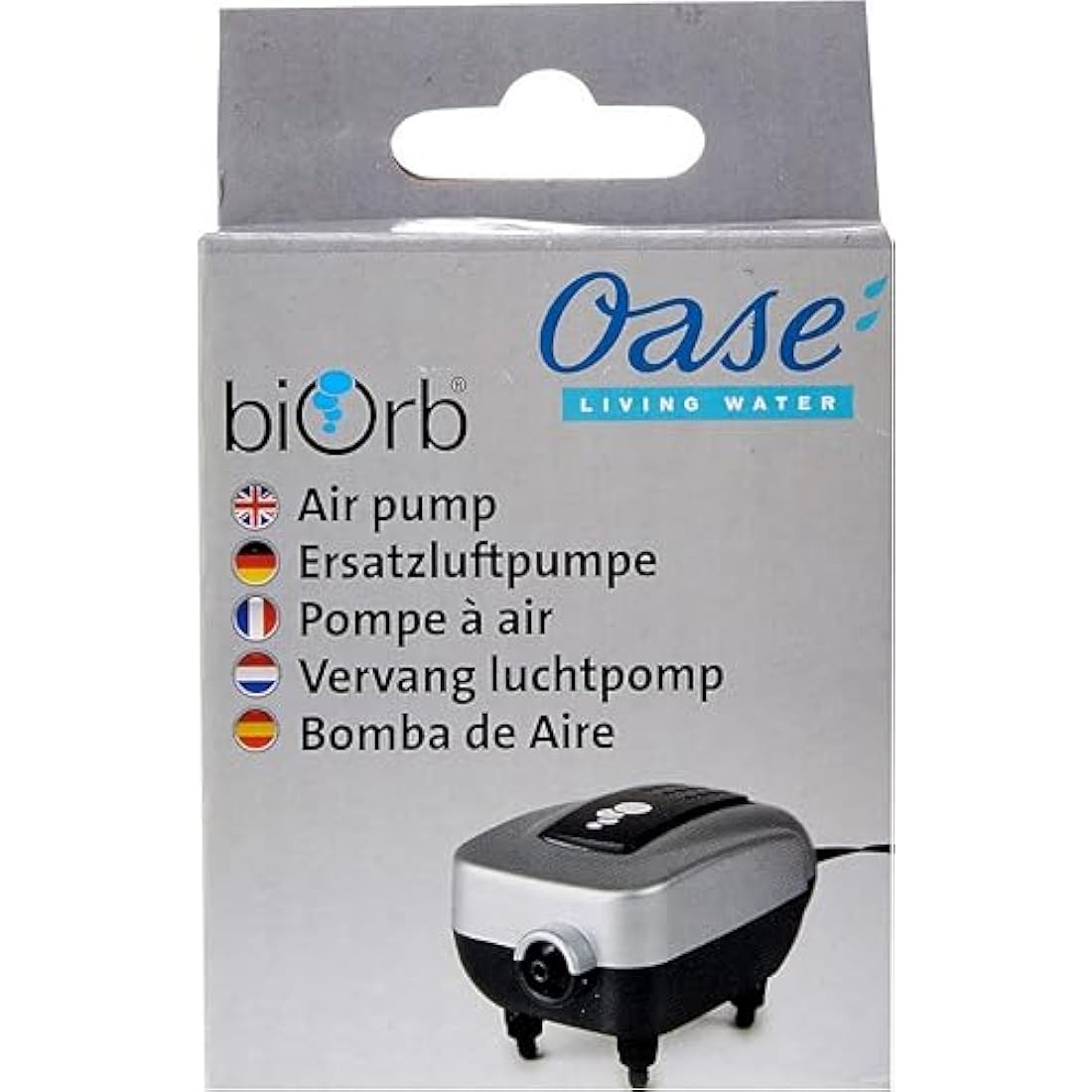 biOrb AC Air Pump for Aquariums | Silver Replacement Filter Part