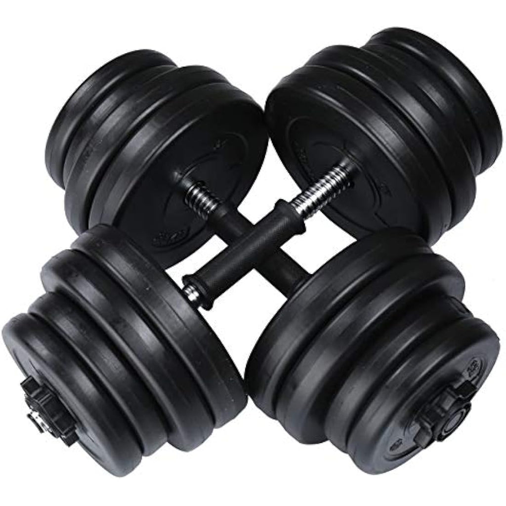 RIP X 30kg Adjustable Dumbbell & Barbell Weight Set - Chrome Steel