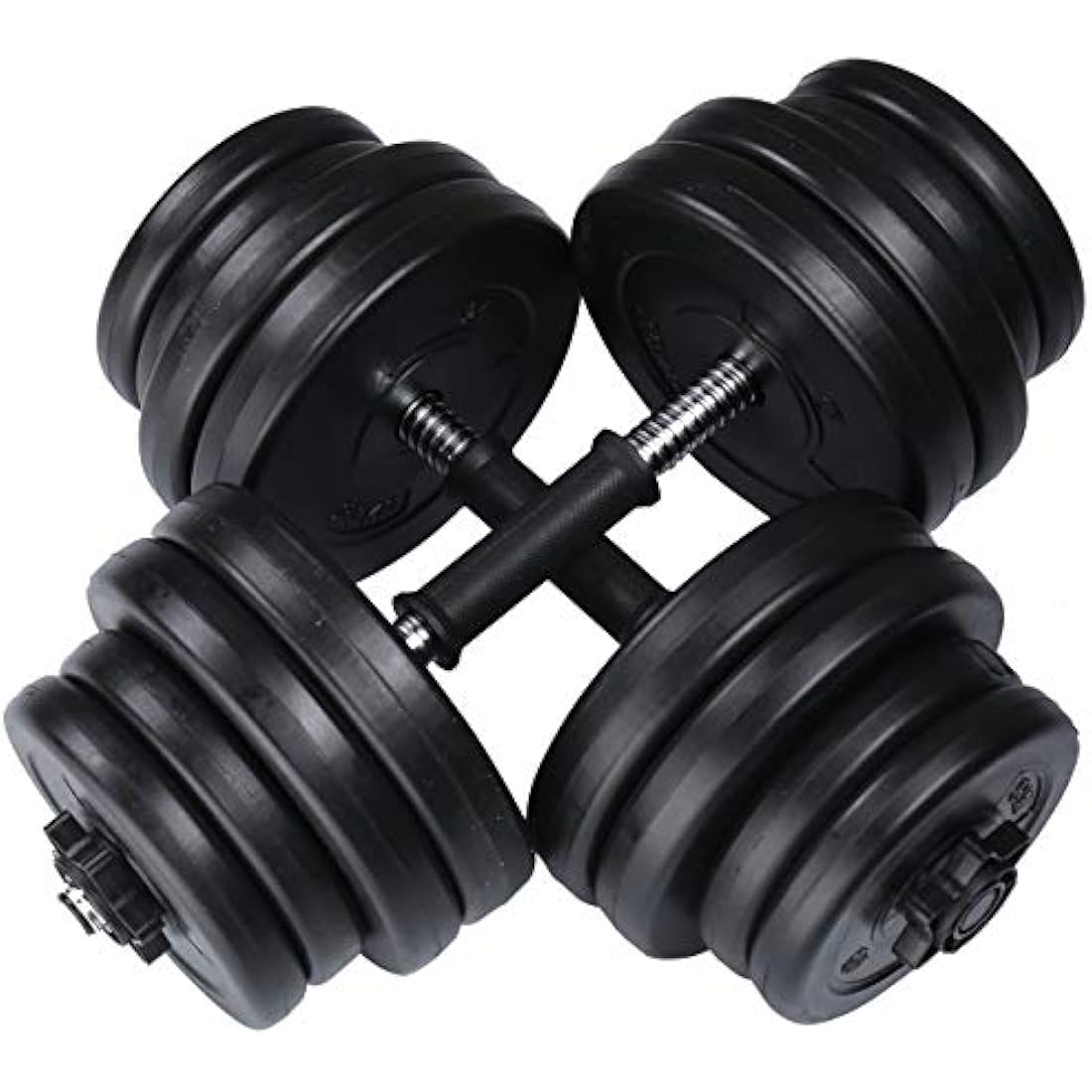 RIP X 30kg Adjustable Dumbbell & Barbell Weight Set - Chrome Steel