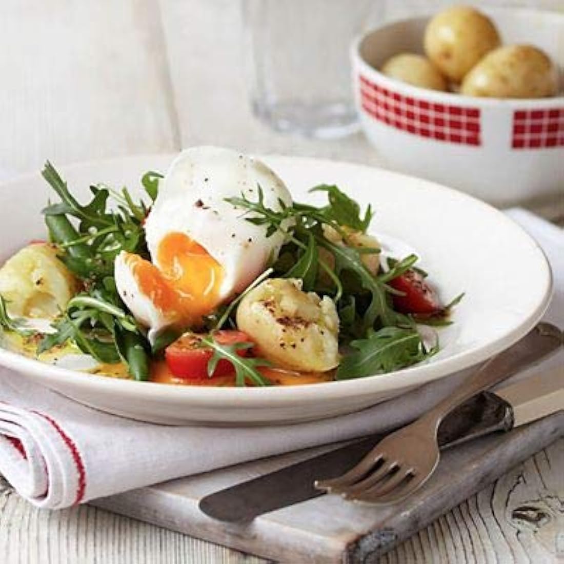 20cm Non-Stick Egg Poacher & Induction Frying Pan