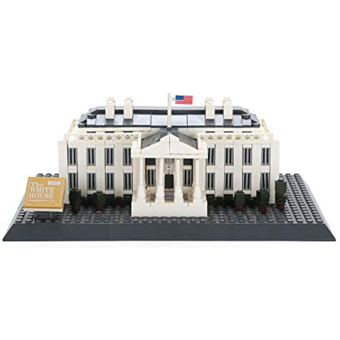 Apostrophe Games White House Building Block Set | 770 Piece Architecture Kit