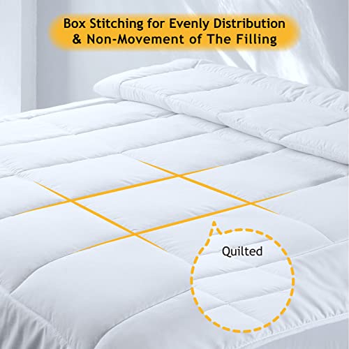 Threads For Bed 4-Season 2-in-1 Microfiber Duvet | 13.5 Tog Single Quilt