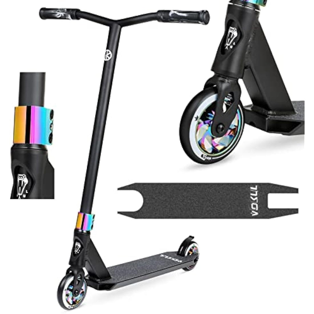 Vokul Bzit K1 Pro Stunt Scooter | 110mm Alloy Wheels for Kids 8+