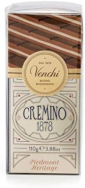 Venchi Cremino 1878 Chocolate Bars – PGI Piedmont Hazelnut, 6-Pack