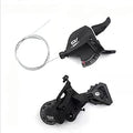 9 Speed Bike Rear Derailleur and Right Shifter Set for MTB