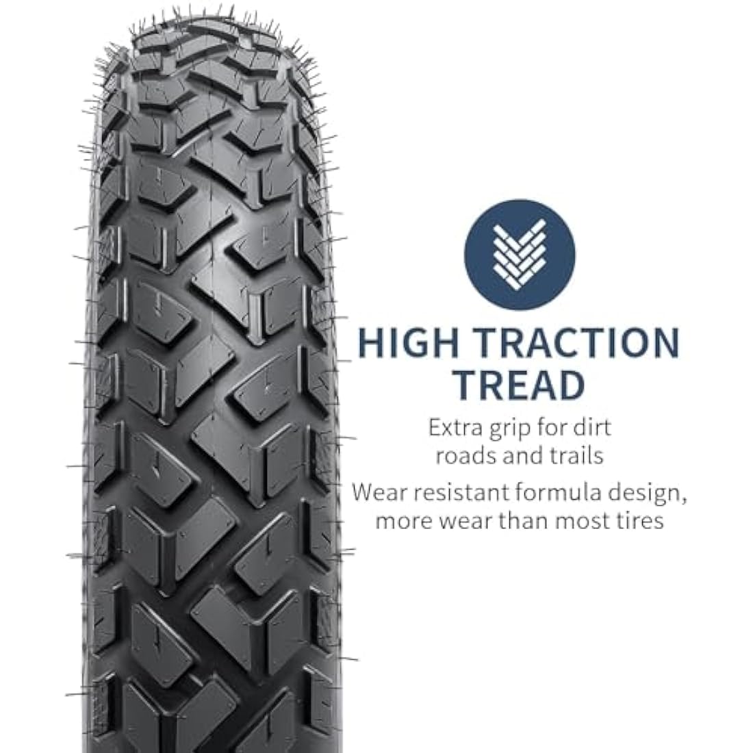 YunSCM 20x4.0 Fat E-Bike Tire and Heavy Duty Inner Tube Set – 20 Inch