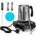 Ohcans Candle Making Kit with Electric Hot Plate | 900ml DIY Starter Set