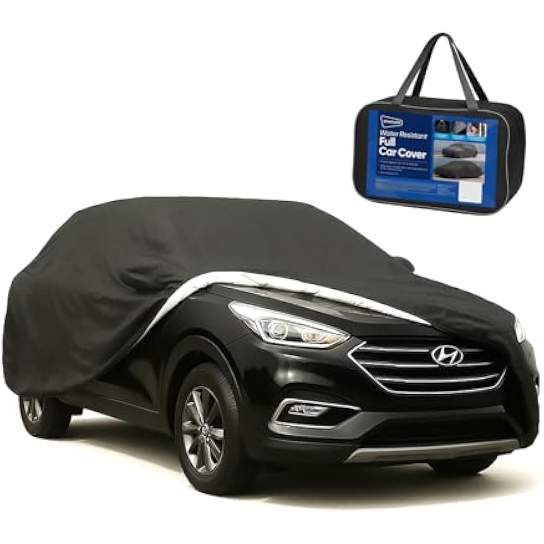 Streetwize Heavy Duty 4x4 Car Cover – Breathable UV Protection, Black