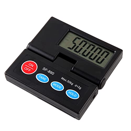 50kg Digital Postal Scale – Heavy Duty Stainless Steel Platform