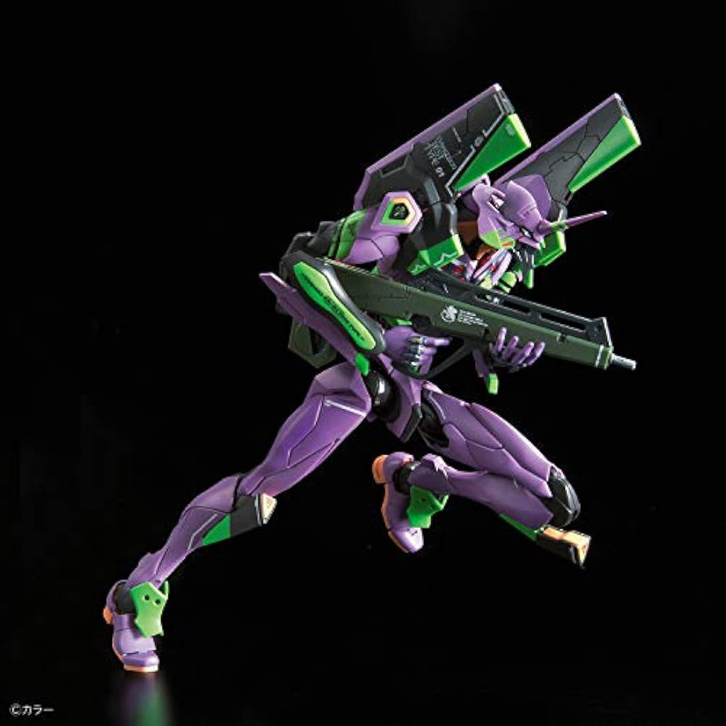 Bandai RG Evangelion Unit-01 Model Kit | DX Transport Platform Set