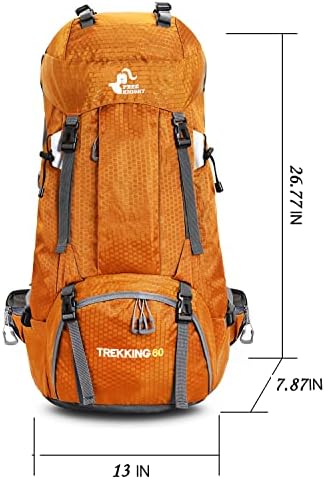 60L Waterproof Hiking Backpack – Lightweight Camping Rucksack