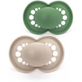 MAM Original Soothers | SkinSoft Silicone Orthodontic Dummy | 18-36m | 2pk