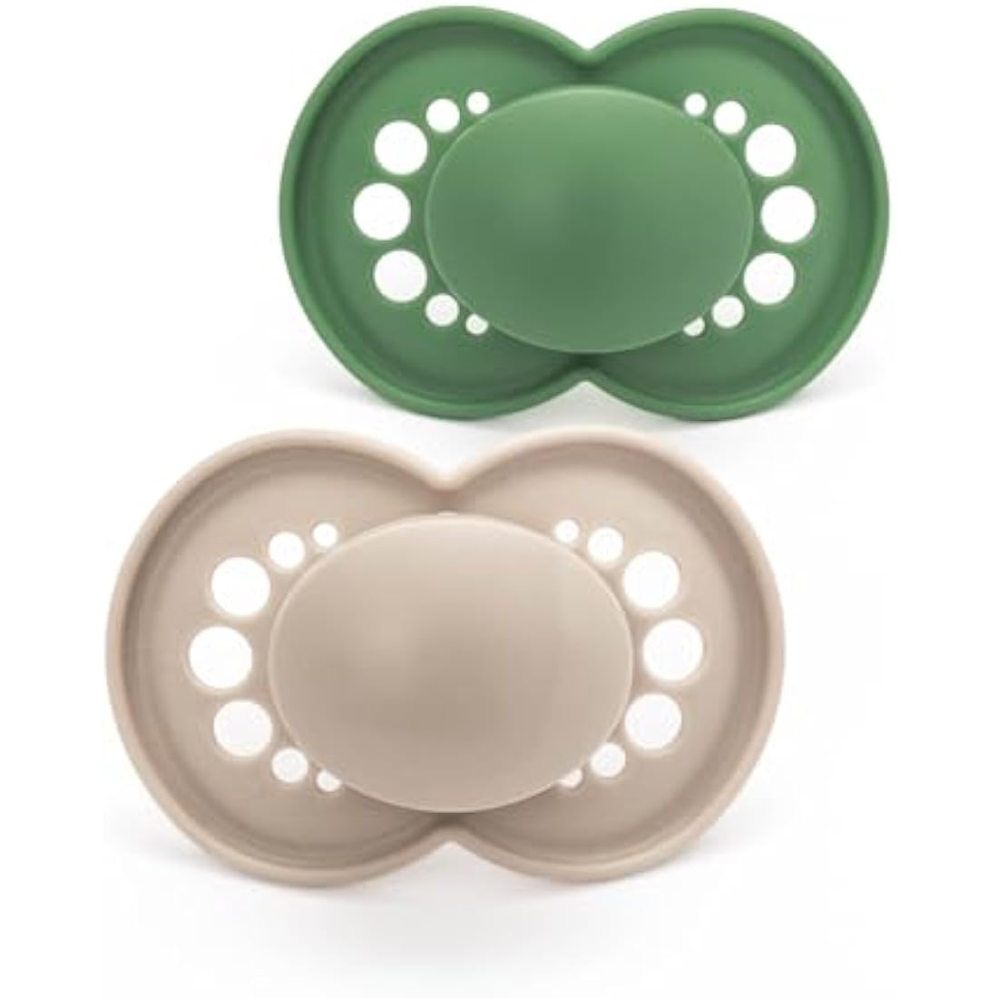 MAM Original Soothers | SkinSoft Silicone Orthodontic Dummy | 18-36m | 2pk