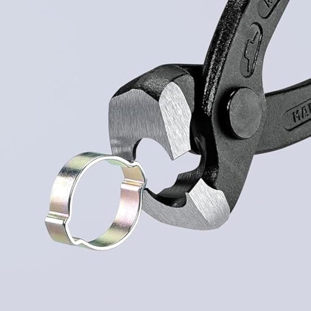 Knipex Ear Clamp Pliers – 220mm Black Atramentized Steel Tool