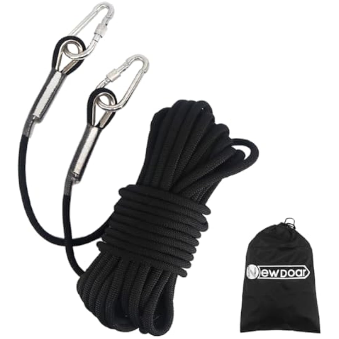 NewDoar 10mm Static Climbing Rope | 18KN High Strength Safety Cord