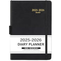 Academic Diary 2025-2026 | A5 Page a Day Faux Leather Planner