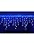 Jolof Store 400 LED Blue Icicle Christmas Lights | 10M Waterproof Outdoor