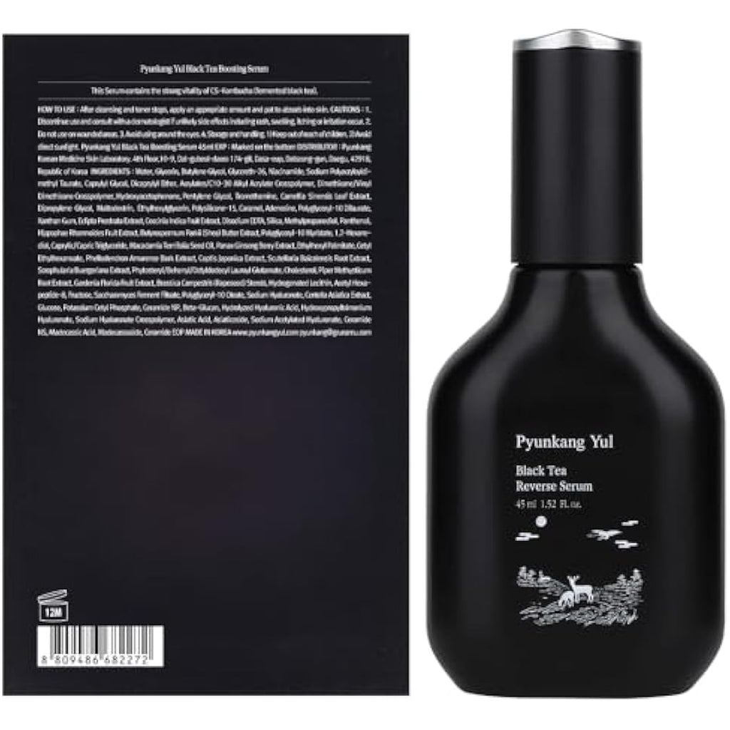 Pyunkang Yul Black Tea Boosting Serum | Firming Kombucha Skincare - 45ml