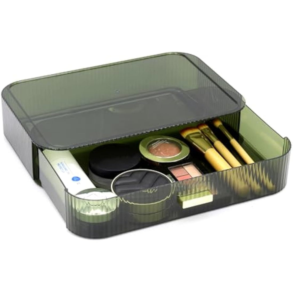 Stackable Makeup Organizer – Green PET Skincare Drawer