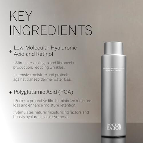 DOCTOR BABOR Renewal Toner | Retinol Facial Toner for Pores - 200ml