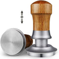Ceelatti 54mm Calibrated Espresso Tamper – 30lb Spring Loaded Ripple Base