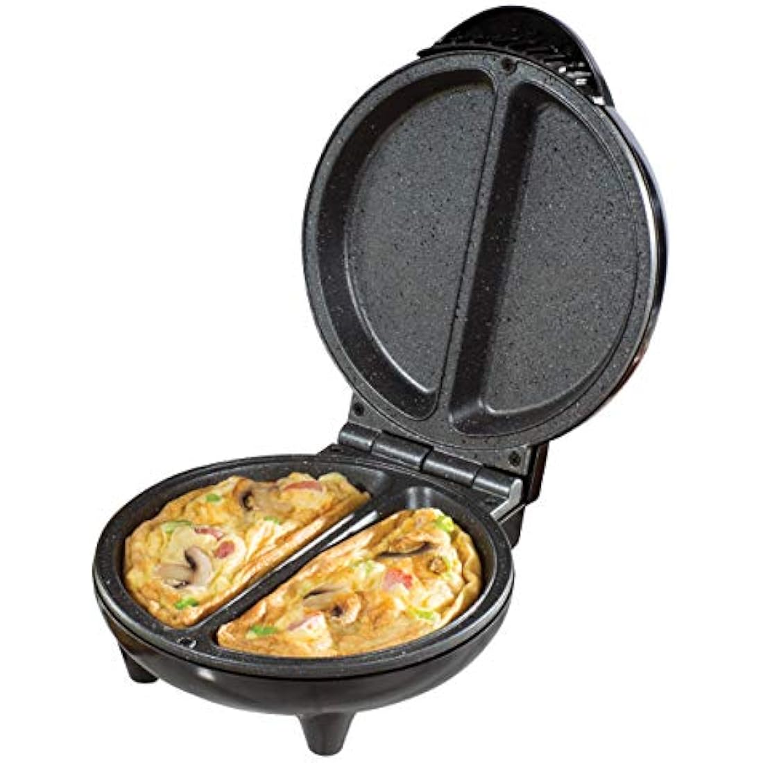 Daewoo Deep Fill Omelette Maker – Dual Non-Stick Electric Cooker, 750W
