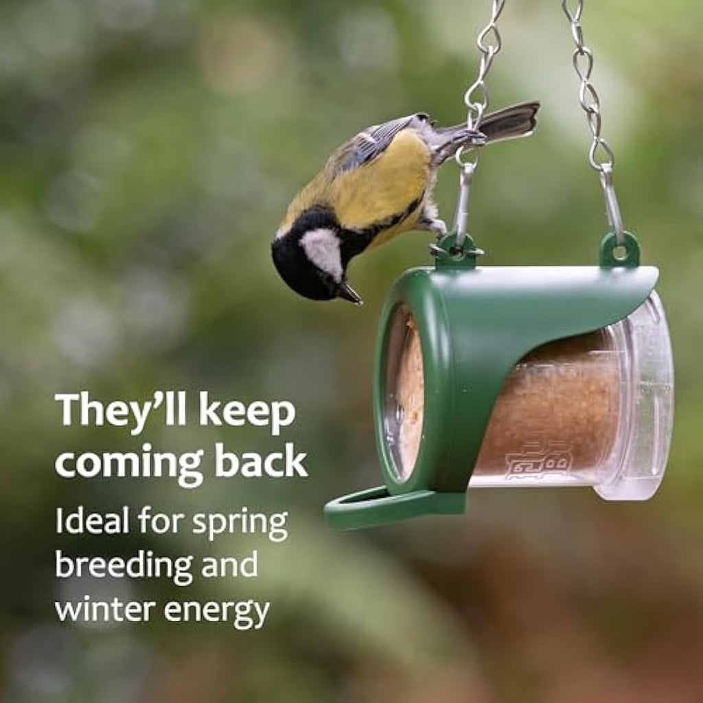 Jacobi Jayne Flutter Butter Buggy Peanut Butter Bird Food – 12 Pack Refills