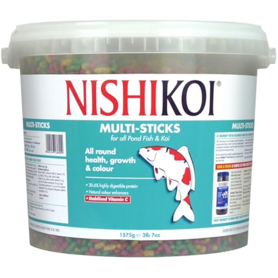 Nishikoi Multi-Sticks Floating Koi and Pond Fish Food - 1575g