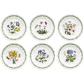 Portmeirion Botanic Garden Side Plates – 16.5cm Ceramic Set of 6