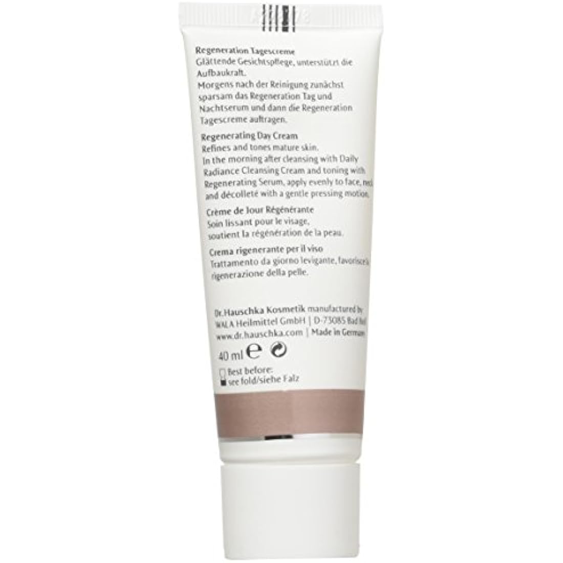 Dr. Hauschka Regenerating Day Cream – Anti-Aging Face Moisturizer 40ml