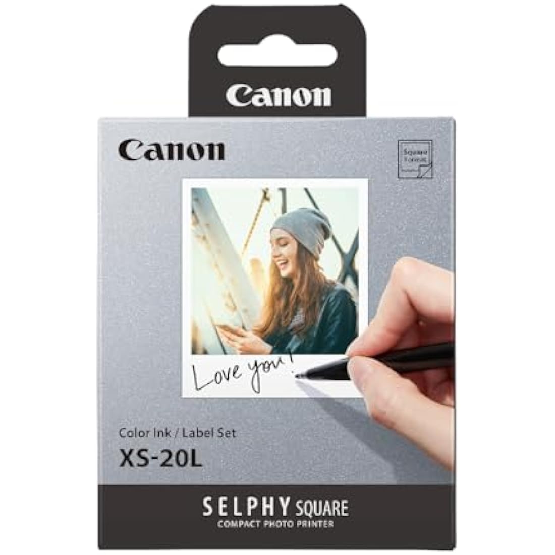 Canon SELPHY XS-20L Ink & Paper Set | 20 Sheets & 1 Cartridge