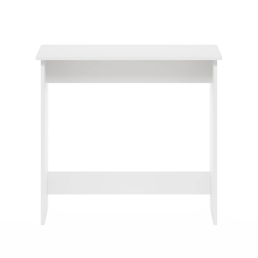 Furinno Simplistic Computer Desk – Compact Writing Table, White