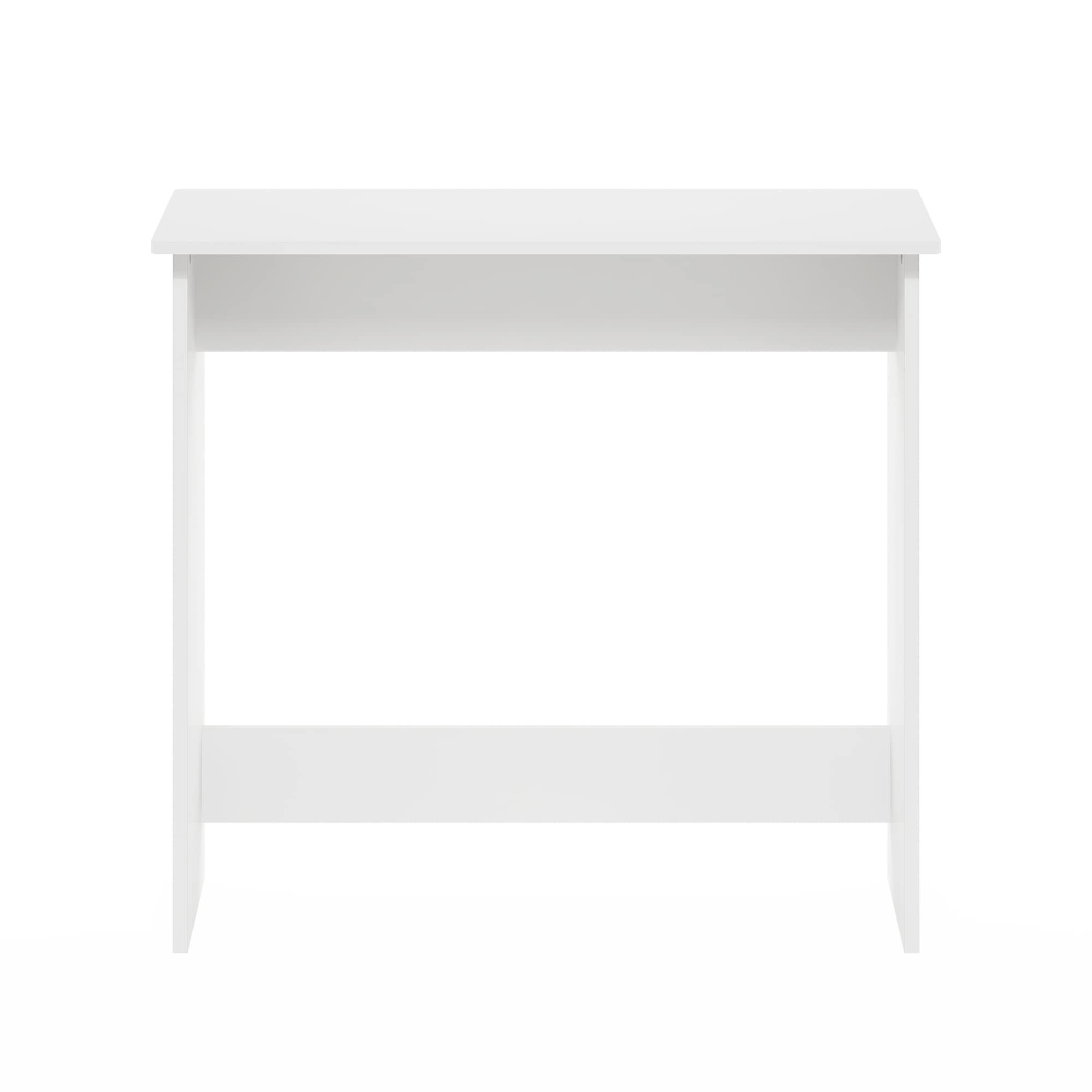 Furinno Simplistic Computer Desk – Compact Writing Table, White