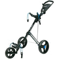 Ben Sayers 3-Wheel Golf Trolley – Lightweight Aluminium Push Cart