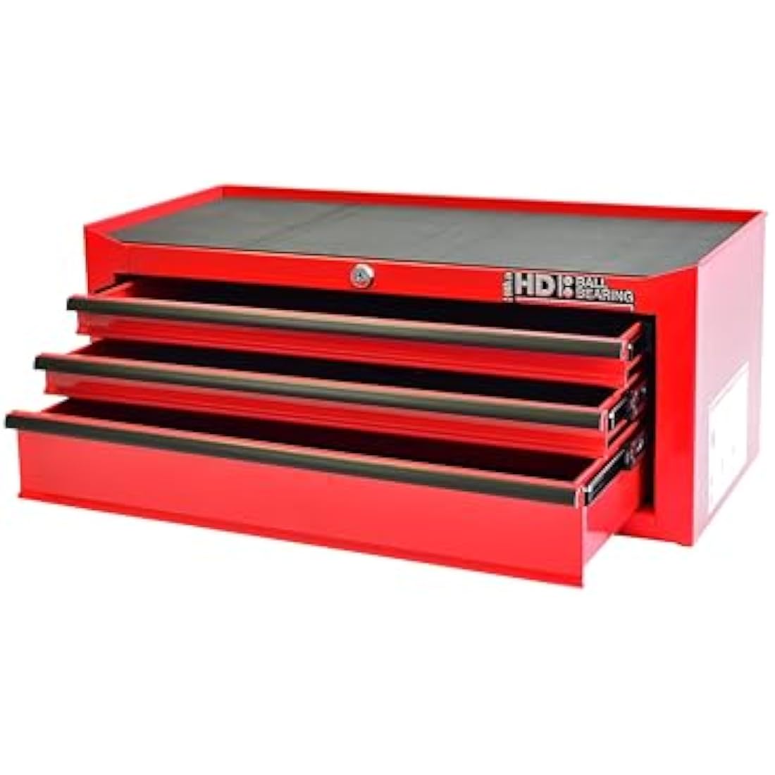 Hilka G301C3BBS 3-Drawer Steel Tool Chest with Ball Bearings - Red